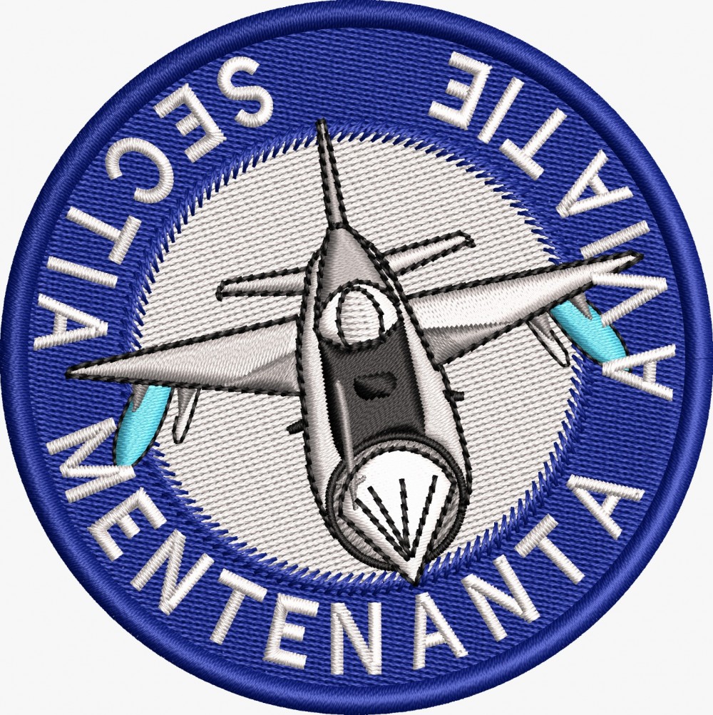 EMBLEMA MIG 21 LANCER / sectia mentenanta aviatie